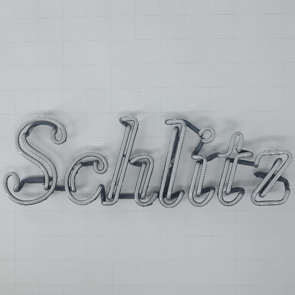 Schlitz Double Stroke Word unit 2 Tube Set Replacement Tube - Neon Sign Part