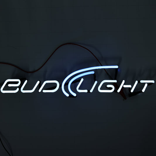 BUD LIGHT Single Stroke Word Unit with swoosh Replacement Tube - Neon Sign Part