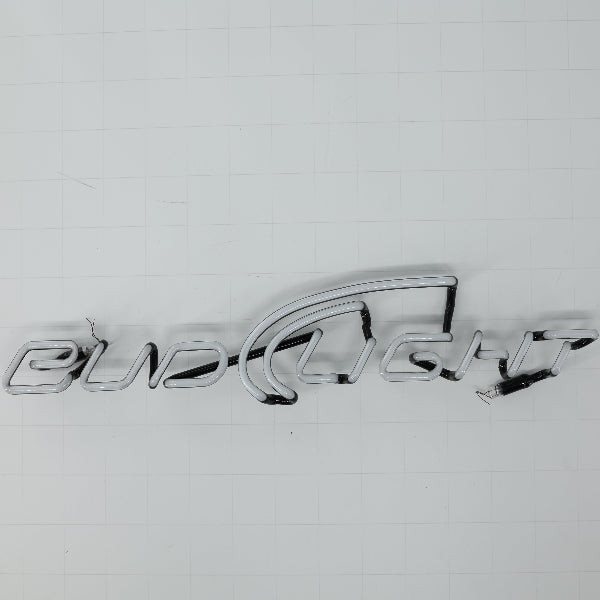 BUD LIGHT Single Stroke Word Unit with swoosh Replacement Tube - Neon Sign Part