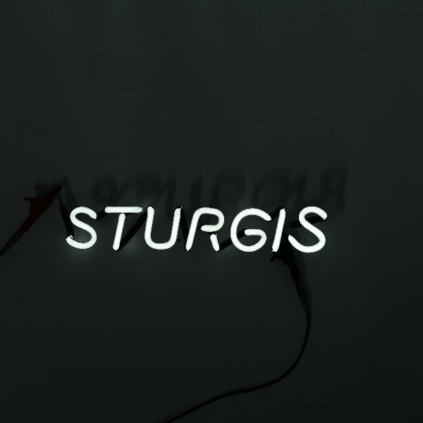 STURGIS Single Stroke Word unit for Budweiser Mount Rushmore 2003 (Small Version) Replacement Tube - Neon Sign Part