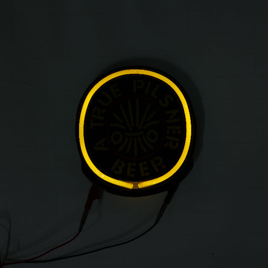 Border unit with Plastic Housing for Miller A True Pilsner Beer Replacement Tube - Neon Sign Part