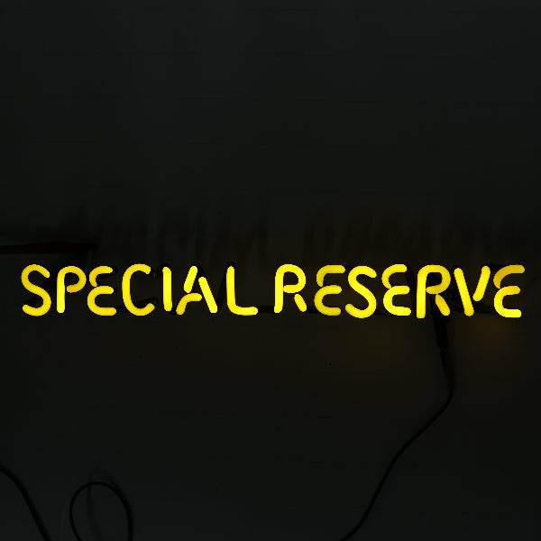 SPECIAL RESERVE Single Stroke Word unit for Miller Special Reserve Replacement Tube - Neon Sign Part