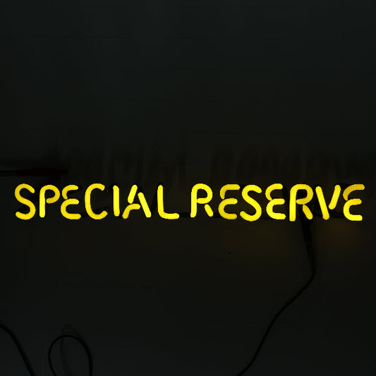 SPECIAL RESERVE Single Stroke Word unit for Miller Special Reserve Replacement Tube - Neon Sign Part