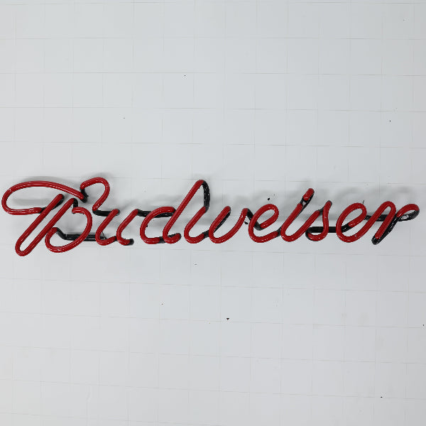 Budweiser Single Stroke Script Word unit for We ID and others Replacement Tube - Neon Sign Part