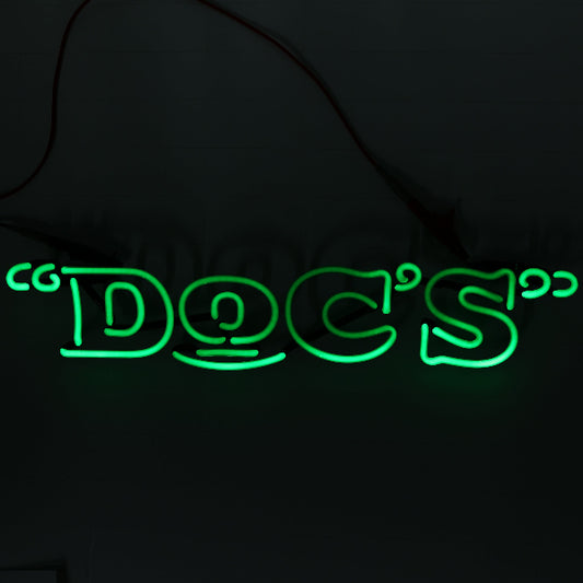 Doc's Double Stroke Word unit for Doc's Hard Lemonade Replacement Tube - Neon Sign Part