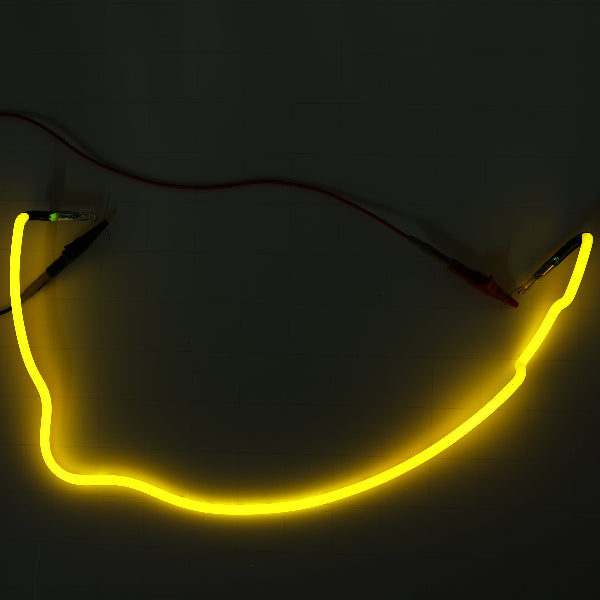 Lower Left Lemon Border unit for Doc's Hard Lemonade Replacement Tube - Neon Sign Part