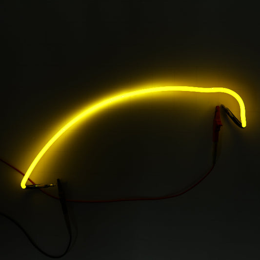Upper Right Lemon Border unit for Doc's Hard Lemonade Replacement Tube - Neon Sign Part