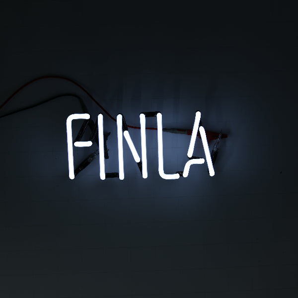 FINLA Single Stroke Word unit for Finlandia Vodka Replacement Tube - Neon Sign Part