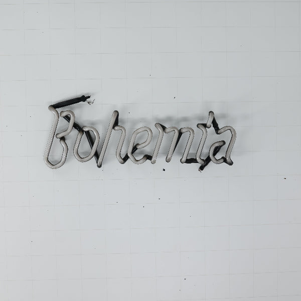 Bohemia Single Stroke Word unit Replacement Tube - Neon Sign Part