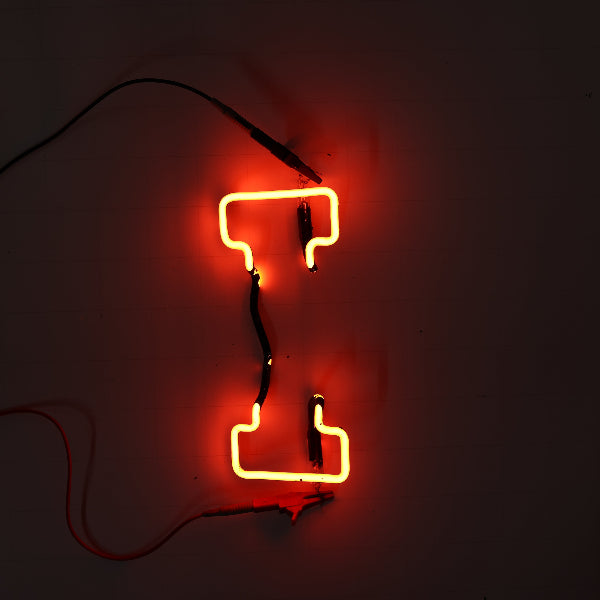 I Double Stroke Word unit for Coors Illinois Replacement Tube - Neon Sign Part