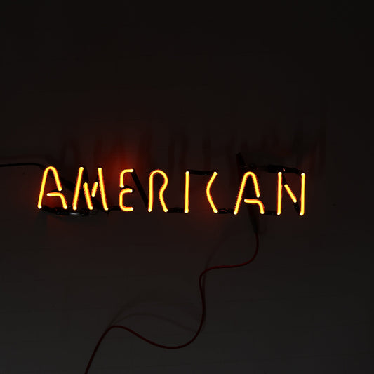 AMERICAN Single Stroke Word unit for Natural American Spirt Replacement Tube - Neon Sign Part