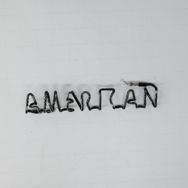 AMERICAN Single Stroke Word unit for Natural American Spirt Replacement Tube - Neon Sign Part