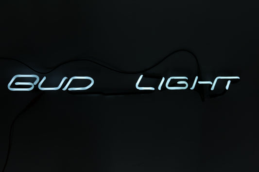 BUD LIGHT Single Stroke Word unit Replacement Tube - Neon Sign Part