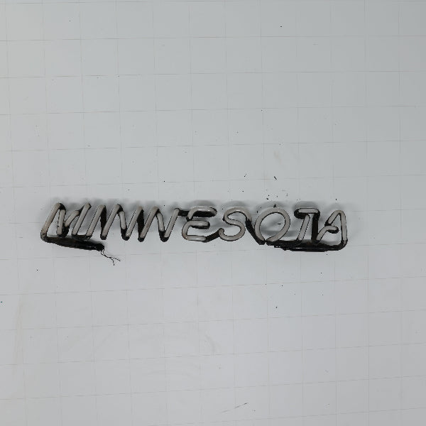 MINNESOTA Single Stroke Word unit for Budweiser Pheasant Replacement Tube - Neon Sign Part