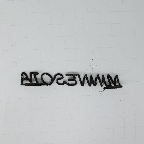 MINNESOTA Single Stroke Word unit for Budweiser Pheasant Replacement Tube - Neon Sign Part
