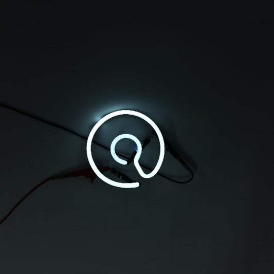 Circle Back Light for Bacardi Silver Replacement Tube - Neon Sign Part