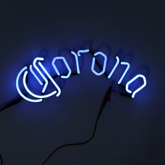 Corona Arched Single Stroke Word unit for Corona Extra Beach Replacement Tube - Neon Sign Part