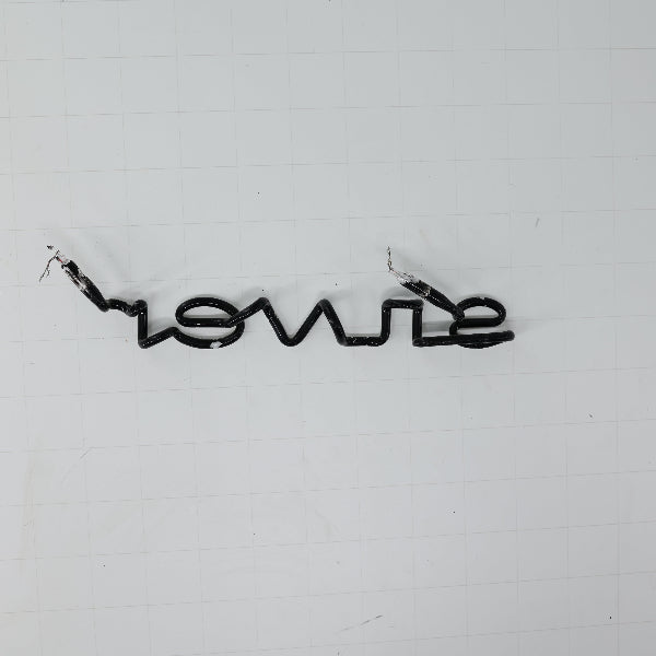 SILVER Single Stroke Word unit for Bacardi Silver Replacement Tube - Neon Sign Part