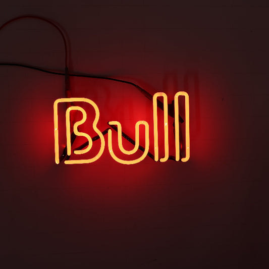Bull Double Stroke Word unit for Red Bull Replacement Tube - Neon Sign Part