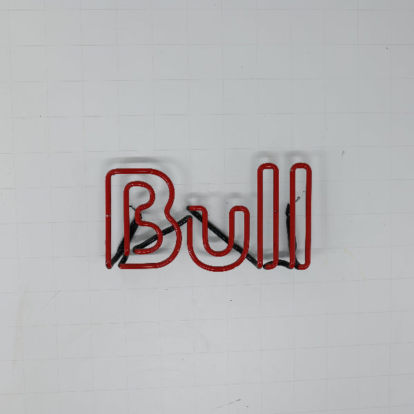 Bull Double Stroke Word unit for Red Bull Replacement Tube - Neon Sign Part