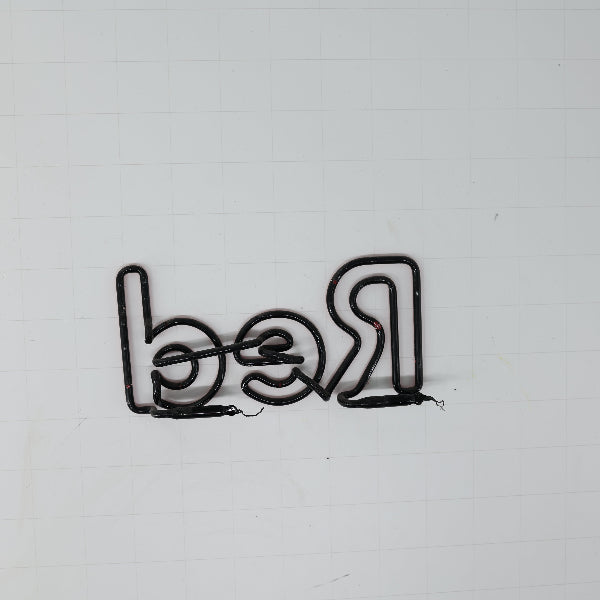 Red Double Stroke Word unit for Red Bull Replacement Tube - Neon Sign Part