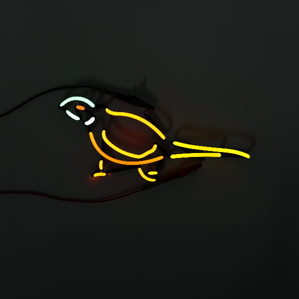 Bottom Left Walking Pheasant unit for Budweiser Flying Motion Pheasant Replacement Tube - Neon Sign Part