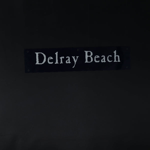 Delray Beach Florida for Corona Neon Sign Plastic Replacement Panel