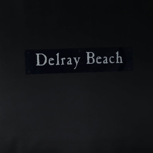 Delray Beach Florida for Corona Neon Sign Plastic Replacement Panel