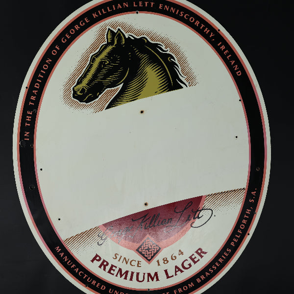 Killian's Neon Sign Plastic Replacement Panel