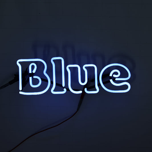 Blue Double Stroke Word unit for Labatt Replacement Tube - Neon Sign Part