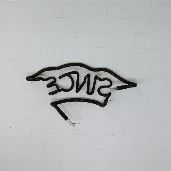 SINCE Single Stroke Word unit with Emphasis for Large Leinenkugel's Maiden Cap Replacement Tube - Neon Sign Part