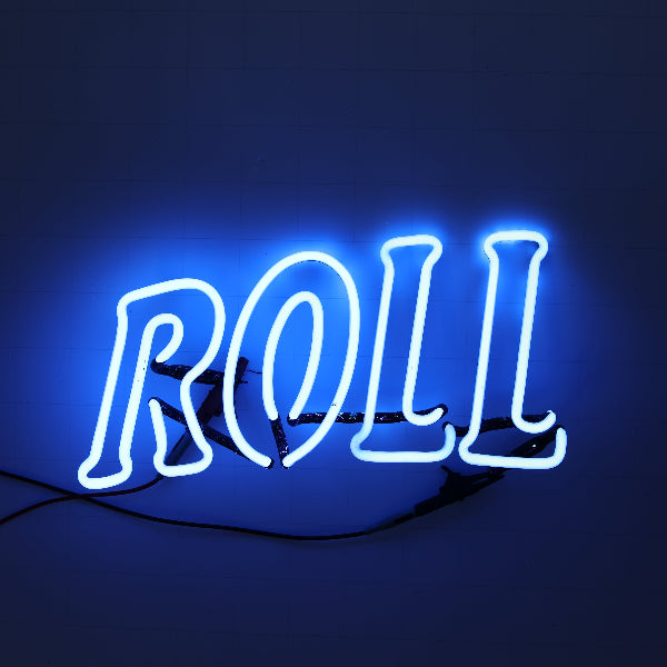 ROLL Double Stroke Word unit for Rolling Rock Replacement Tube - Neon Sign Part