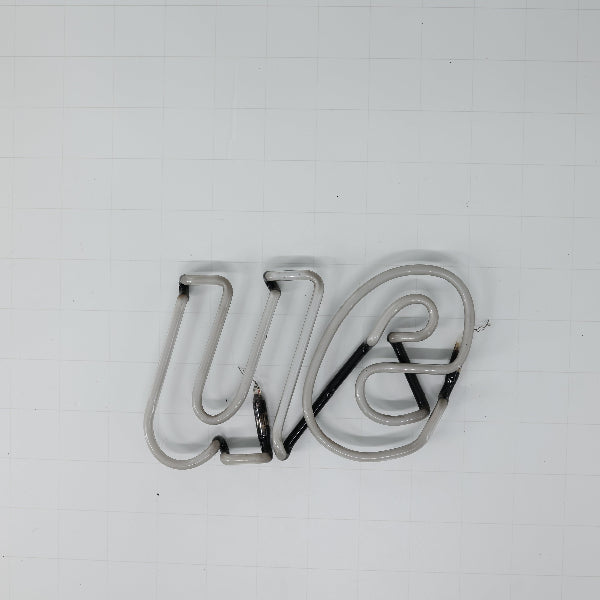 ue Double Stroke Word unit Replacement Tube - Neon Sign Part Used