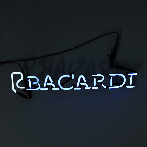 BACARDI Single Stroke Word unit with Emphasis / Back Light Replacement Tube - Neon Sign Part