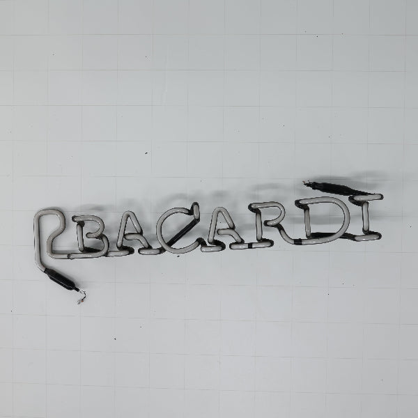 BACARDI Single Stroke Word unit with Emphasis / Back Light Replacement Tube - Neon Sign Part
