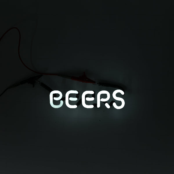 BEERS Single Stroke Word unit for Leinenkugel's Maiden Replacement Tube - Neon Sign Part