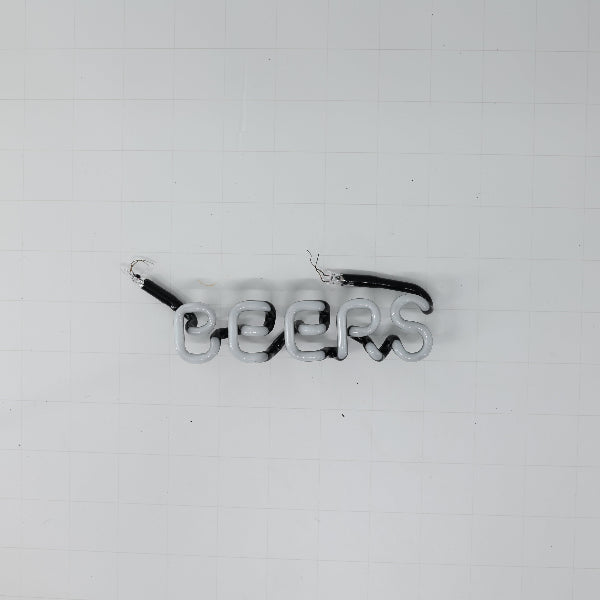 BEERS Single Stroke Word unit for Leinenkugel's Maiden Replacement Tube - Neon Sign Part