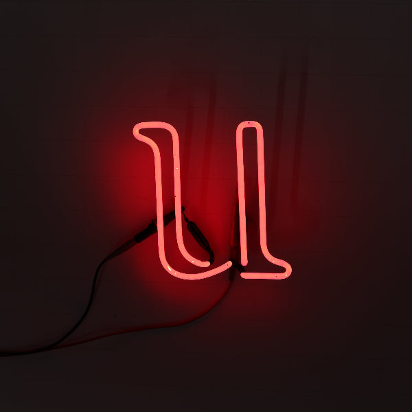 U Double Stroke Word unit Replacement Tube - Neon Sign Part