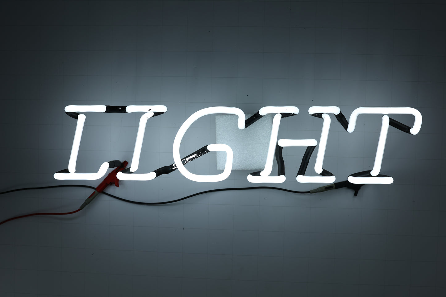 LiGHT Single Stroke Word unit with Vertical Electrodes Replacement Tube - Neon Sign Part