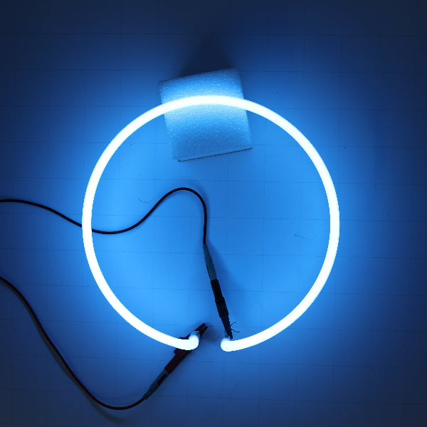 Circle Border Emphasis unit with vertical electrodes for Misc Clocks Replacement Tube - Neon Sign Part