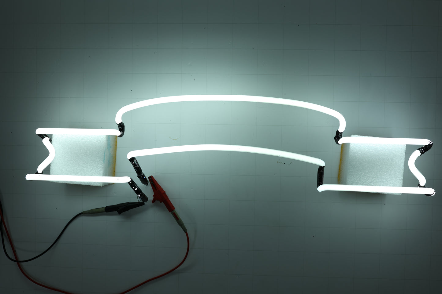 Ribbon Border unit for Icehouse with Vertical Electrodes Replacement Tube - Neon Sign Part