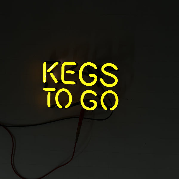 KEGS TO GO Single Stroke Word unit for Miler Lite Replacement Tube - Neon Sign Part