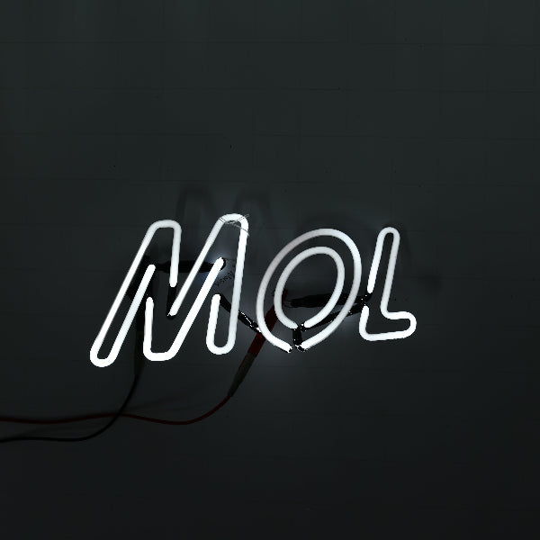MOL Double Stroke Word unit for Molson Replacement Tube - Neon Sign Part