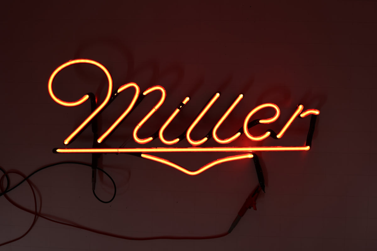 Miller Single Stroke Word unit Replacement Tube - Neon Sign Part