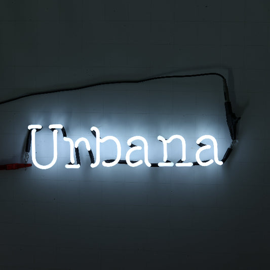 Urbana Single Stroke Word unit for Urbana Illinois Pabst Beer Custom Name / City Replacement Tube - Neon Sign Part