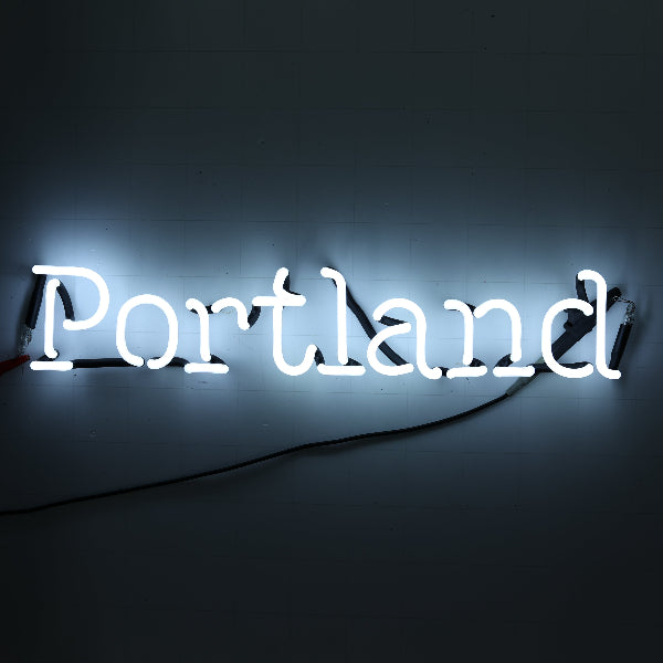 Portland Single Stroke Word unit for for Pabst Beer Custom Name / City Replacement Tube - Neon Sign Part