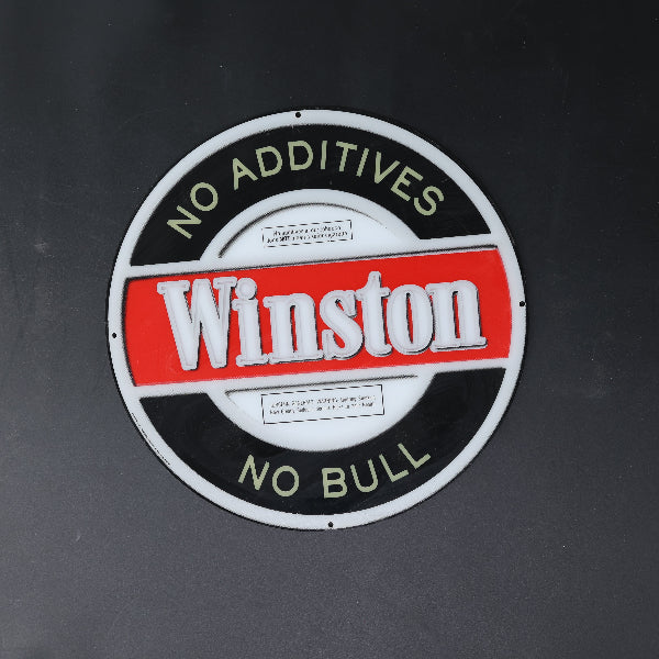 Winston Neon Sign Plastic Replacement Panel