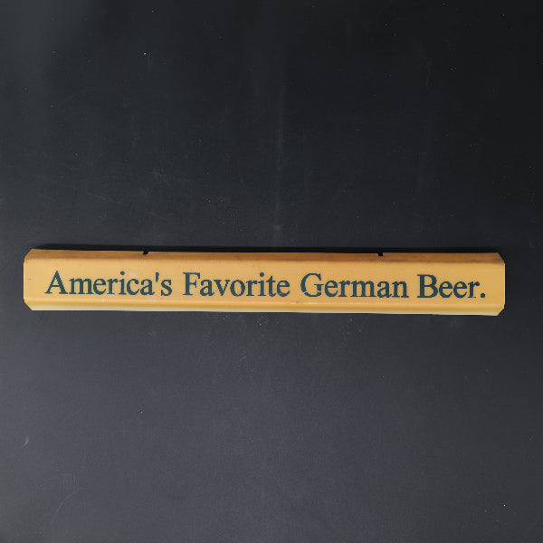 Americas Favorite German Beer for Beck’s Neon Sign Plastic Replacement Panel