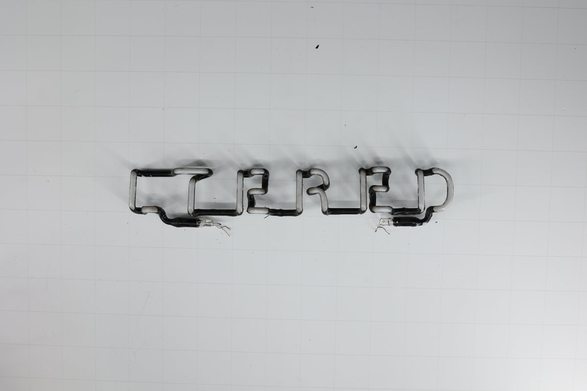 LTERED Single Stroke Word unit for Filtered MGD Replacement Tube - Neon Sign Part