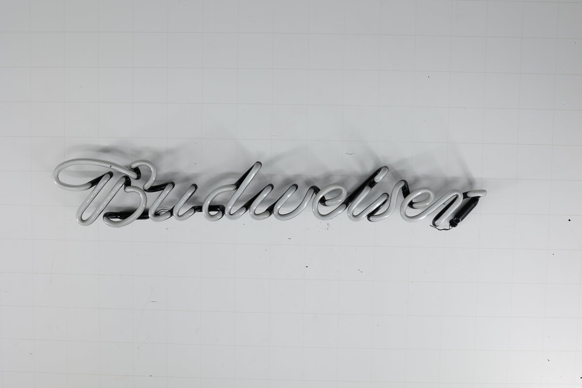 Budweiser Single Stroke Script Word unit Replacement Tube - Neon Sign Part